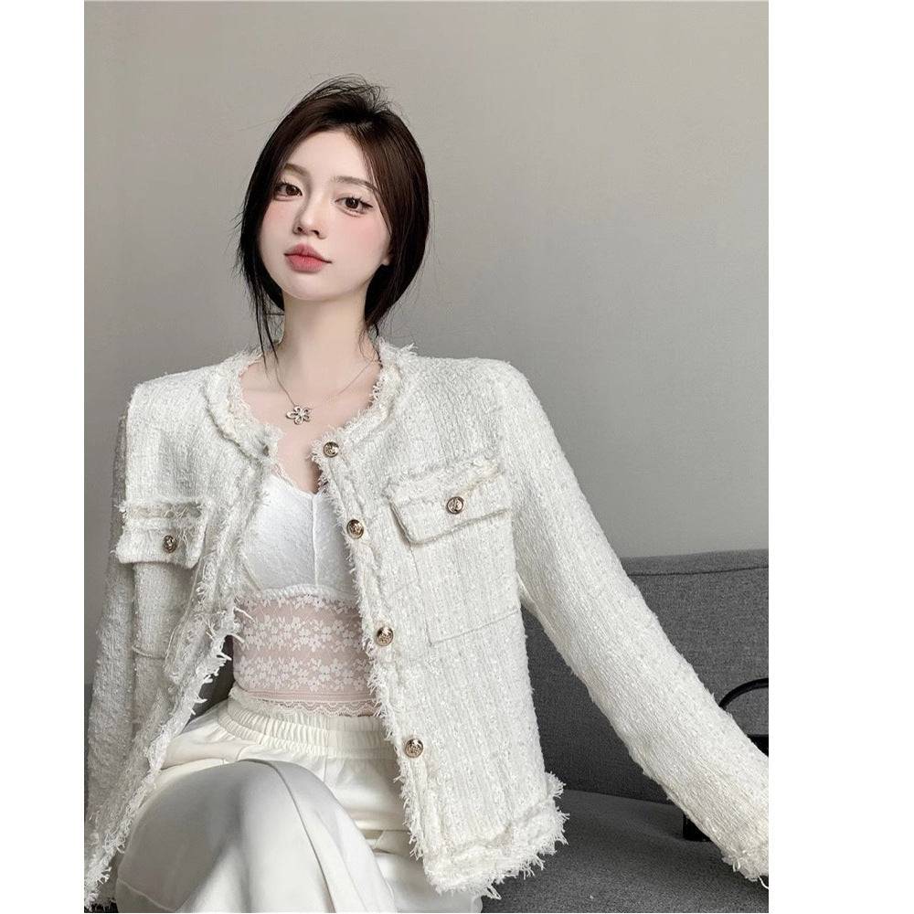 Short Chanel Coat Women's Multi-button Top