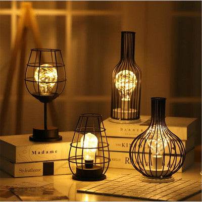 Minimalist hollow table lamps - VIOLA GRACE
