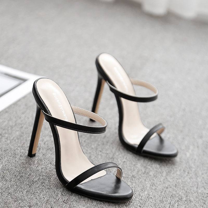 Stiletto sandals women high heels