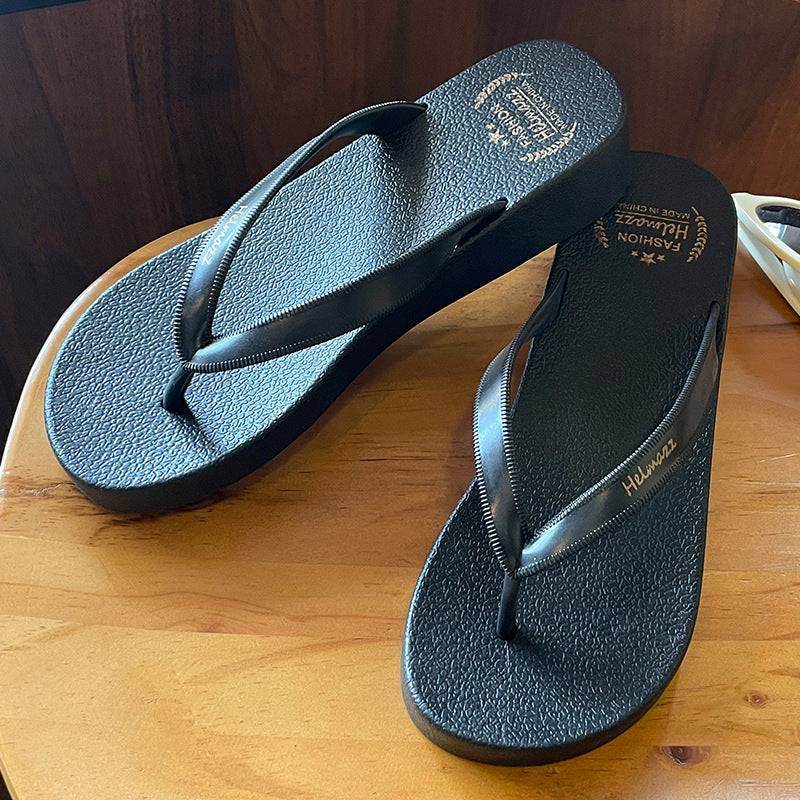 Flip-Flops Women's Outdoor Flip-flops Bathroom Beach Slippers - VIOLA GRACE