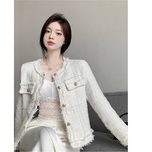 Short Chanel Coat Women's Multi-button Top
