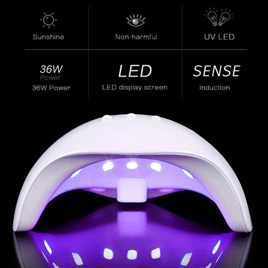 Gel UV LED Nail Polish Lamp Professional for Nail Art Tools Accessorie
