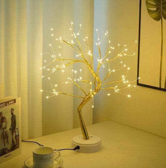 Led Copper Wire Light Bedroom Light - VIOLA GRACE